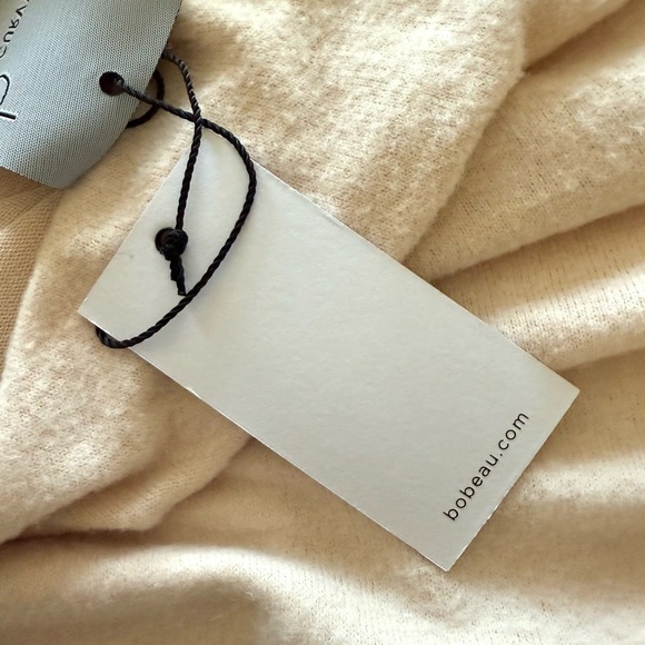 Bobeau Mock Neck Sweater Long Sleeve Ruffled Cuffs - Size 1X - NWT - Picture 10 of 12